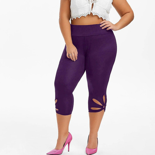 Leggings Casuales Con Cintura A La Moda Para Mujer, Talla Gr