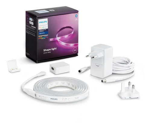 Tira Led Philips Hue Lightstrip Plus V4 Bluetooth Fuente 2m