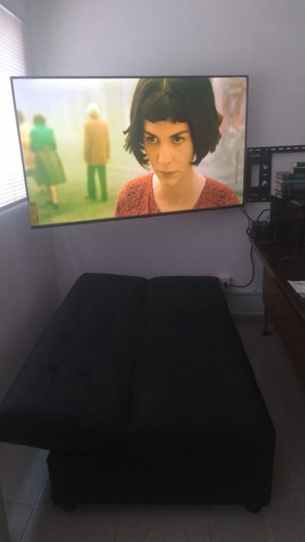 Sofa Cama Matrimonial Ejecutivo Tactopiel Estilo Capitoneado