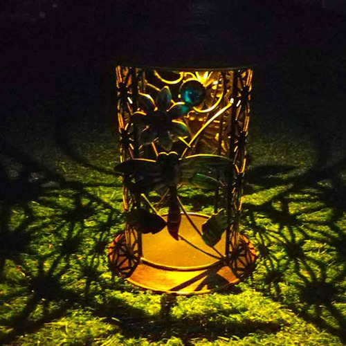 Patio Al Aire Libre Lámpara De Jardín De Luces Solares