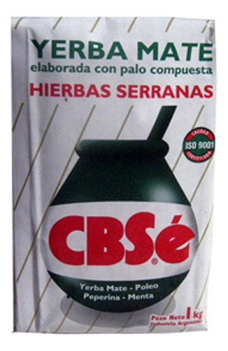 Yerba Mate Cbse - Té Verde Argentina De 6.6 Lbs, Bolsa De Hi