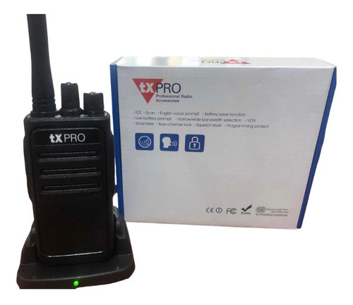 Radio Portátil Tx Pro Tx-320 2 Watt 16ch 400-470mhz