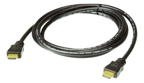 Cable Hd Macho - Macho 3mt Gold Plano     