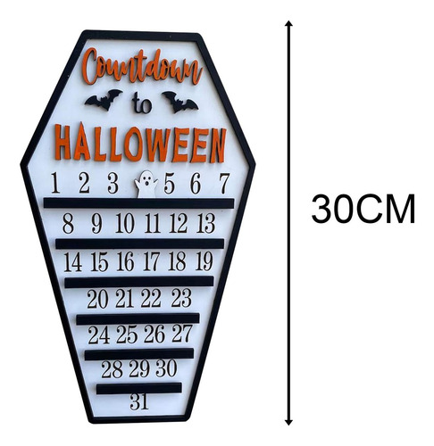 Calendario De Adviento De Halloween, Adornos De Regalo