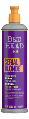  Shampoo Serial Blonde Purple Toning 400ml Tigi Bed Head