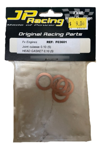 Jp Racing Joint Culasse .10 (5) Head Gasket ,10 (5) F03601