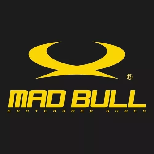 Tênis Mad Bull Logo Vermelho Skate Shoes