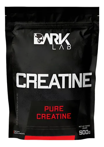 Creatina Pura 500g  Dark Lab Sabor Without Flavor Sem Sabor