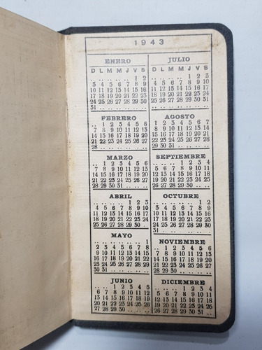Imagen 6 de 8 de Antiguo Almanaque De Bolsillo Combustible Ultramar Mag 58563