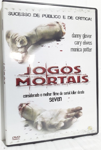Dvd Jogos Mortais ( Serial Killer ) Danny Glover - Novo