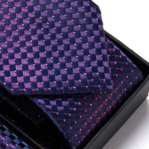 Conjunto De Corbata Pañuelo Gemelos Para Moda De Clásica