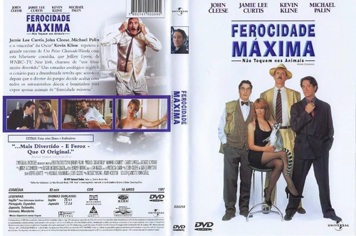 Dvd Ferocidade Máxima - John Cleese - Lacrado Original