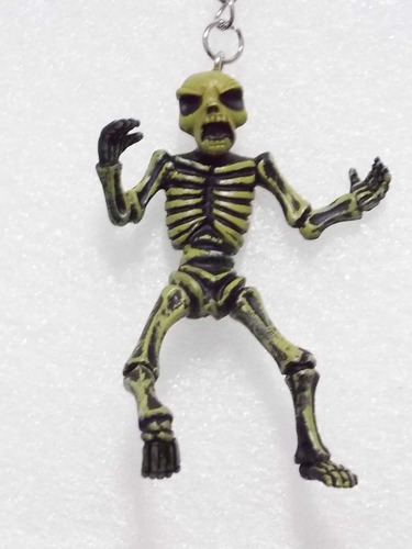 Imagen 1 de 2 de Llavero De Calavera Halloween Skpalace