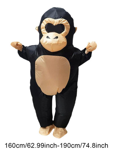 Traje De Mono De Vestuario De Mono Inflable Para Vestir Las
