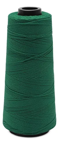 Linha de Crochê Rayza Artesanato Grossa 500m Verde Musgo