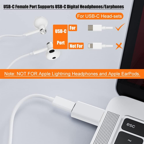 Adaptador Usb A Usb C, Adaptador Usb-c Hembra A Usb Macho Co