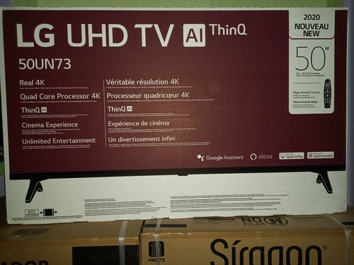 Imagen 2 de 9 de Tv LG 50 Pulgadas Smart Tv Uhd 4k 50un73 Magic Remote Nuevo