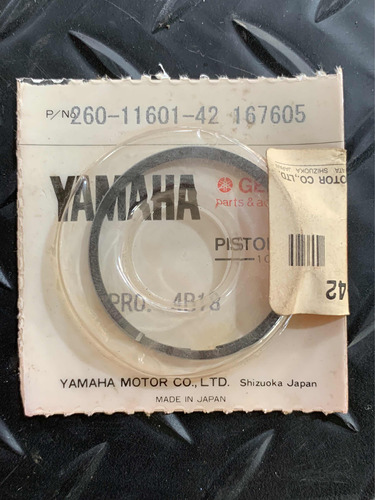Anillos Yamaha Originales Para Aprio / Gt 50 1.00