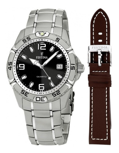 Reloj Hombre Festina Doble Malla F16170.7 Garantía Oficial