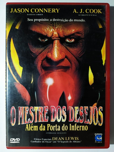 Dvd O Mestre Dos Desejos 3 Além Da Porta Do Inferno A J