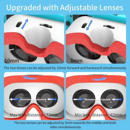 * Auriculares Vr Mejorados For Switch Y Switch Oled