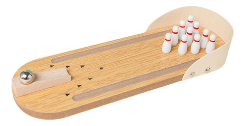 Juego De Bolos De Mesa, Juguetes De Bolos De Escritorio Para