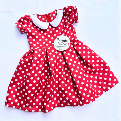 Disfraz Vestido De Minnie A Lunares Bebes