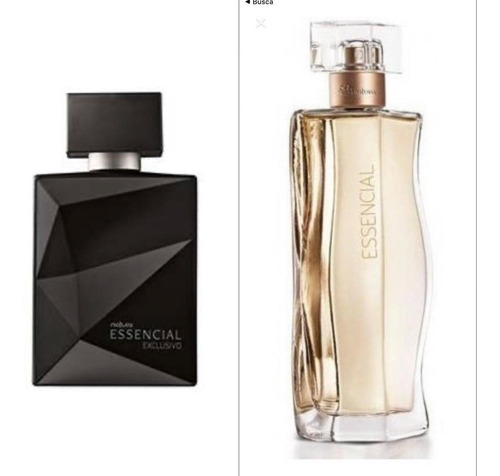 Perfume Essencial Exclusivo Masc+tradicional Fem 100ml Cada 