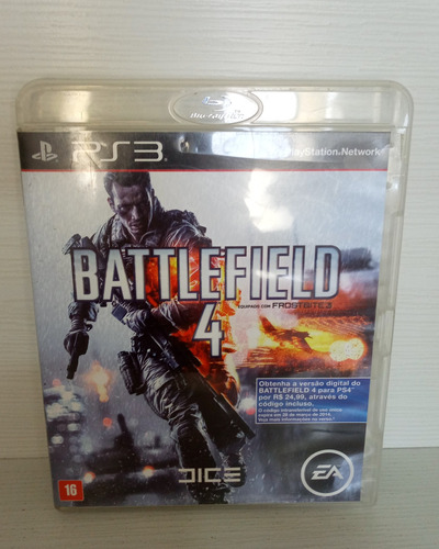 Jogo Ps3: Battlefield 4 / Mídia Física (original)