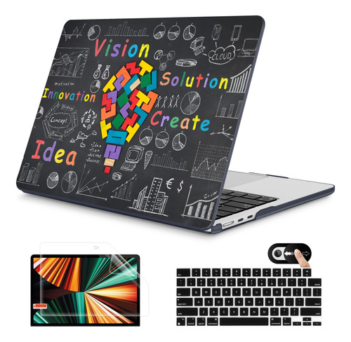 Funda Mektron Para Macbook Air 13 M2 + C/teclado Idea