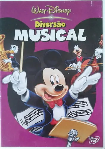 Dvd Mickey Diversão Musical Disney Impecável Original Raro
