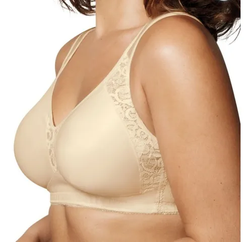 Brasier 42b Playtex Alisante Sin Varillas Set 2 Pzas Bco/ngr