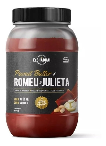 Pasta De Amendoim Com Whey El Shaddai Original Todos Sabores