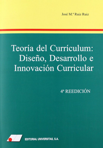 Libro Teorâ¡a Del Curriculum : Diseã±o, Desarrollo E Inno...