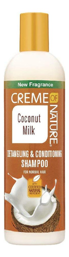 Champú Con Leche De Coco Por Creme Of Nature, Fórmula Desenr