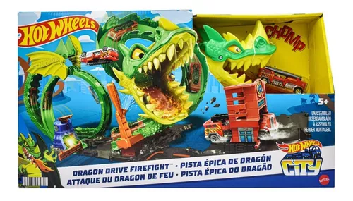 Pista Hotwheels Dragon Fire