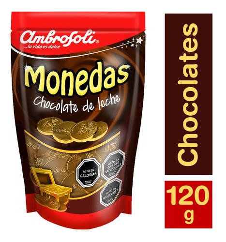 Monedas De Chocolate Ambrosoli 120gr