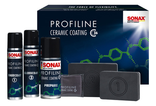 Kit Sellador Ceramico Sonax Profiline Ceramic Coating Cc36
