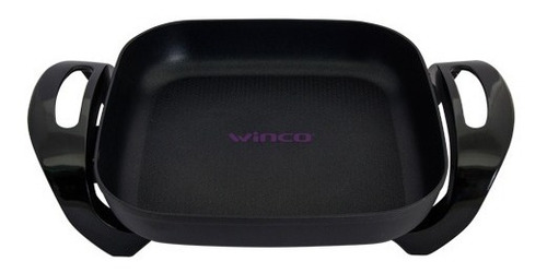 Sartén eléctrica calor Winco W54 - Negro 1500W