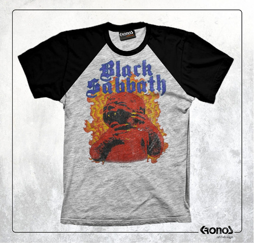 Remera Black Sabbath Born Again Retro Vintage