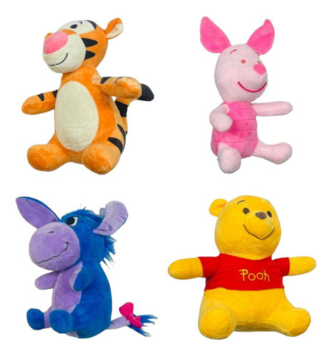 Peluche Winnie Pooh Y Amigos Tigger Igor 20cm X1 Unidad