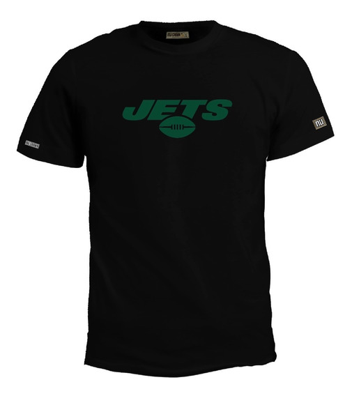 Camiseta Estampada New York Jets Logo Dama Mujer Idk 