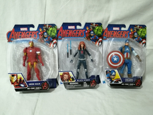  Tres Figuras Marvel Avengers. 