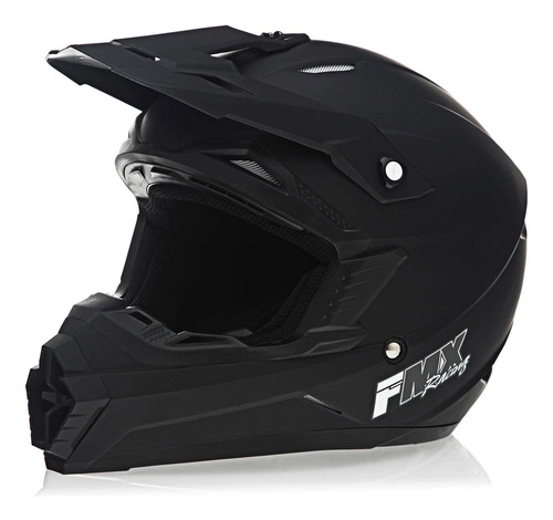 Casco Para Moto Factory Racing Fmx Adult  Talla M  Negr514