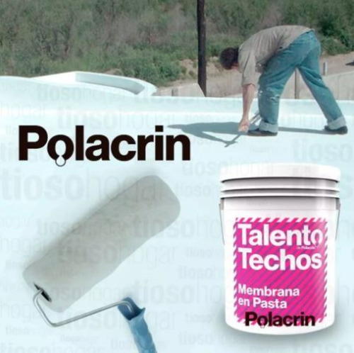 Imagen 4 de 10 de Membrana Polacrin Impermeabilizante 20lts Alto Transito