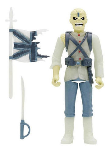 Iron Maiden Reaction Figure Soldier Eddie Super 7