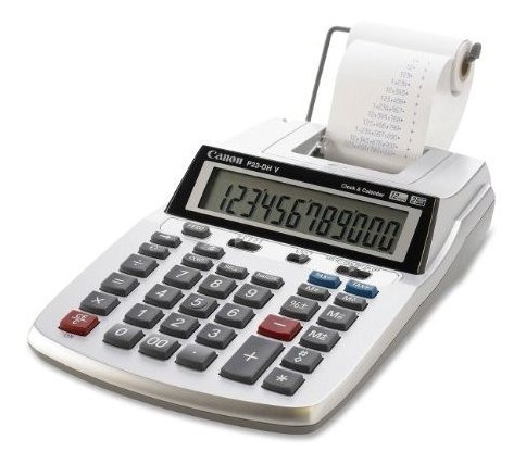 Canon P23-dh V 2 Colores Mini-desktop Printing Calculator