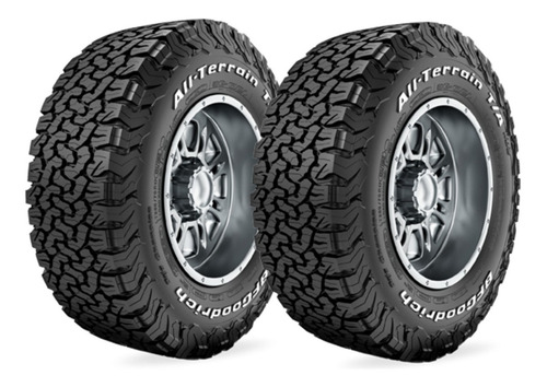 2 Llantas 12.5/37 R17 Bfgoodrich All Terrain T/a Ko2 R124
