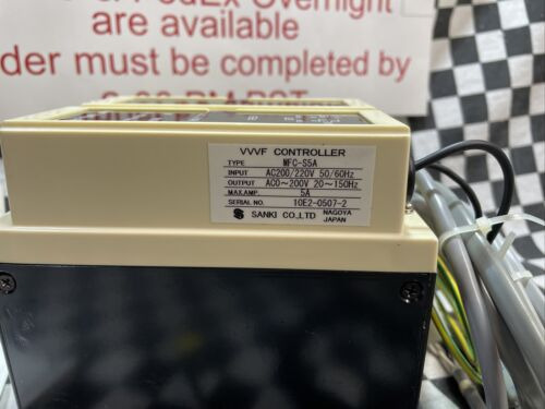 Sanki Vvvf Controller Mfc-s5a, Mfcs5a, Ac200/220v, 50/60 Ggj
