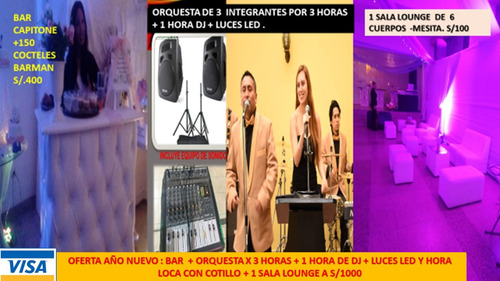 Servicio De Barman, Bartender Con Barra De Bar A Domicilio